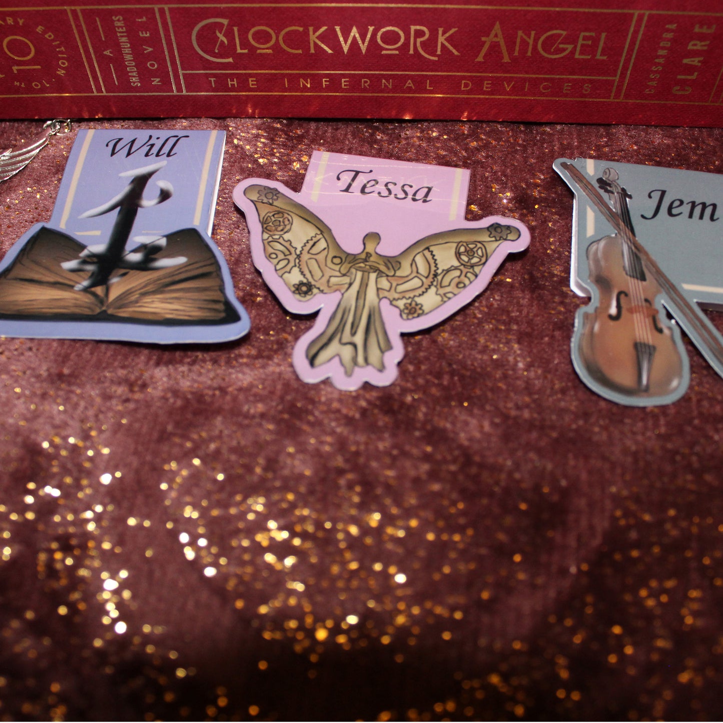 The infernal device magnetic bookmark Tessa