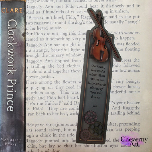 The infernal device bookmark jem