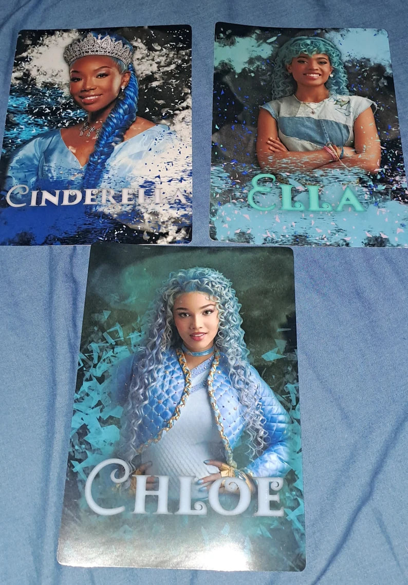 Descendants the rise of red mini posters (