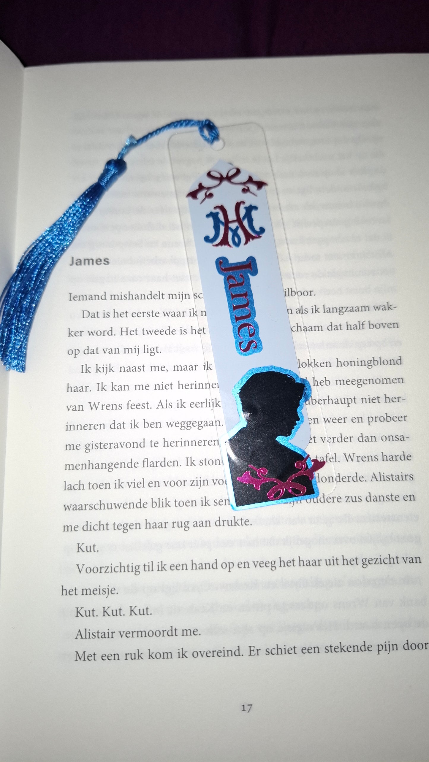 Maxton Hall James bookmark