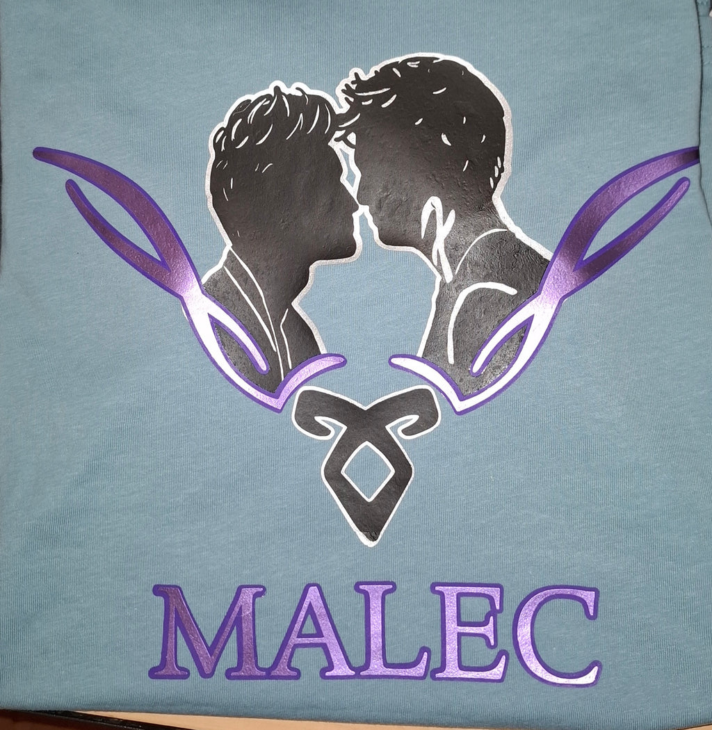 Shadowhunter Malec t-shirt unisex