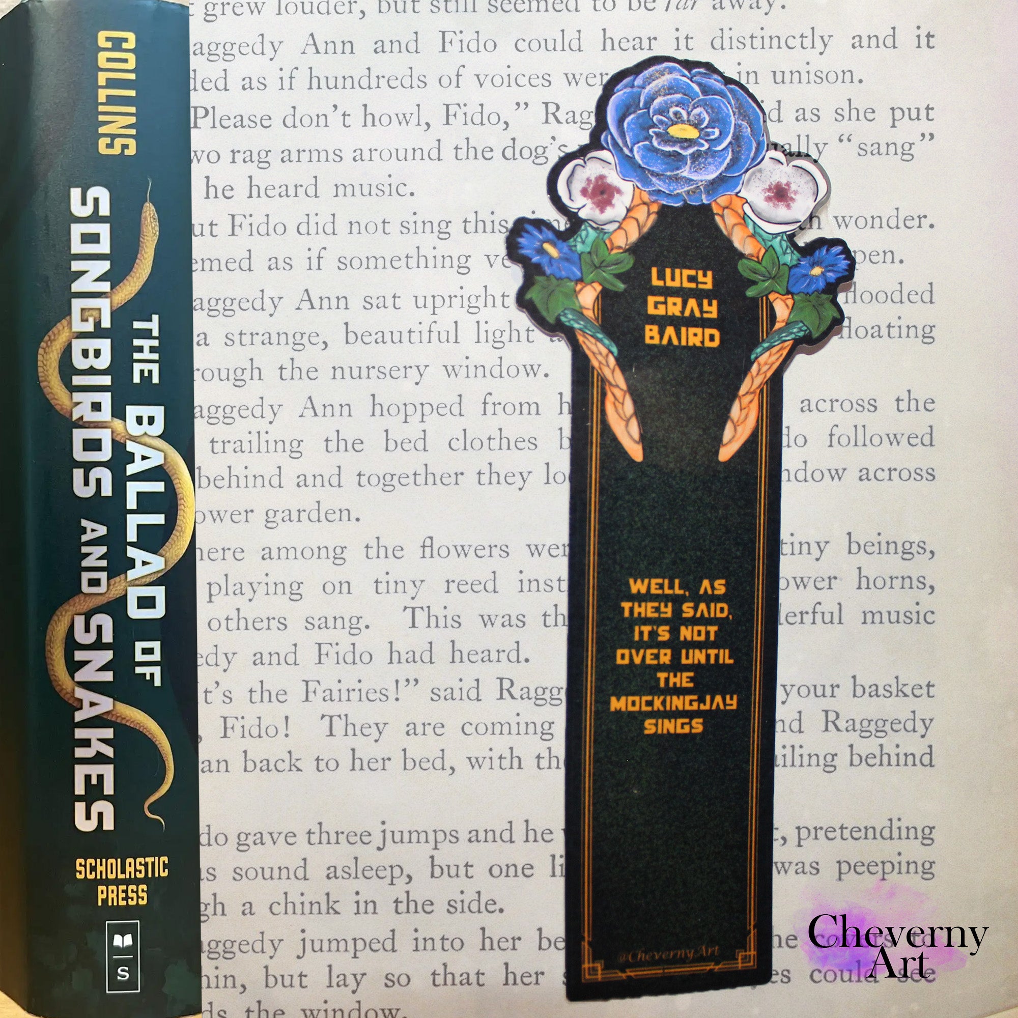 The balled of songbirds and snakes lucy gray bookmark