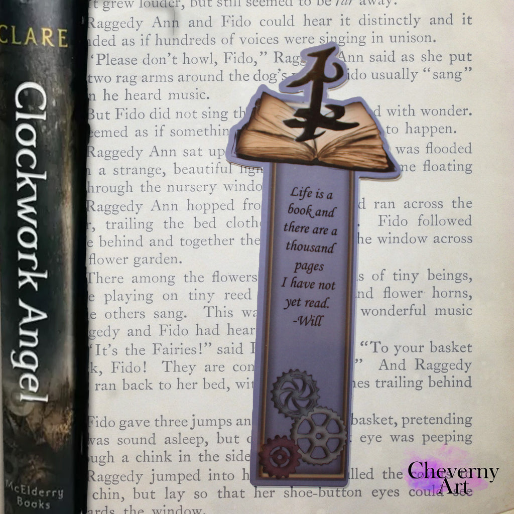 The infernal device bookmark will