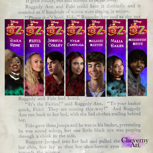 Descendants Zombies world collide tour bookmarks