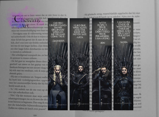 Game of thrones bookmarks sale
