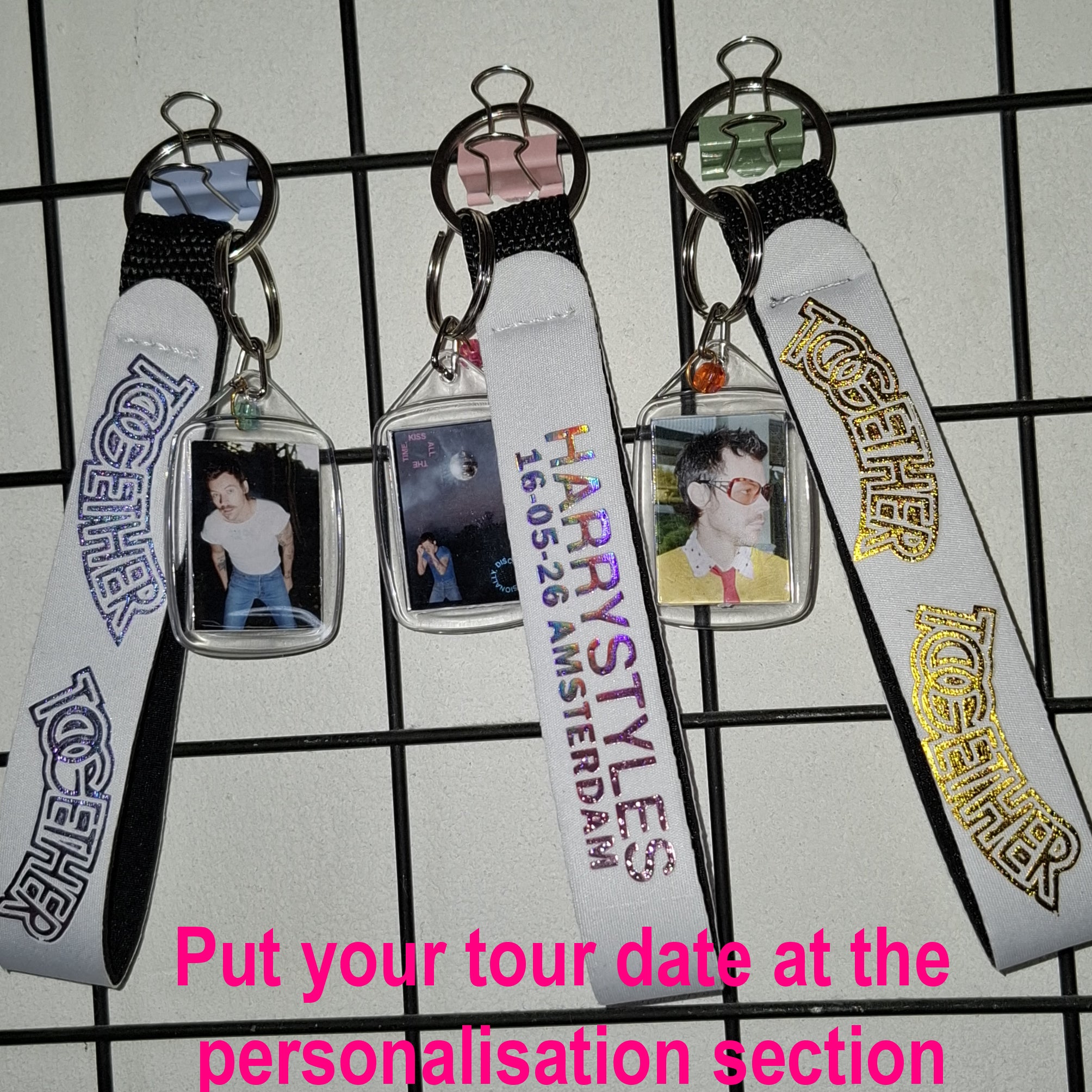 Harry Styles Tour keychain