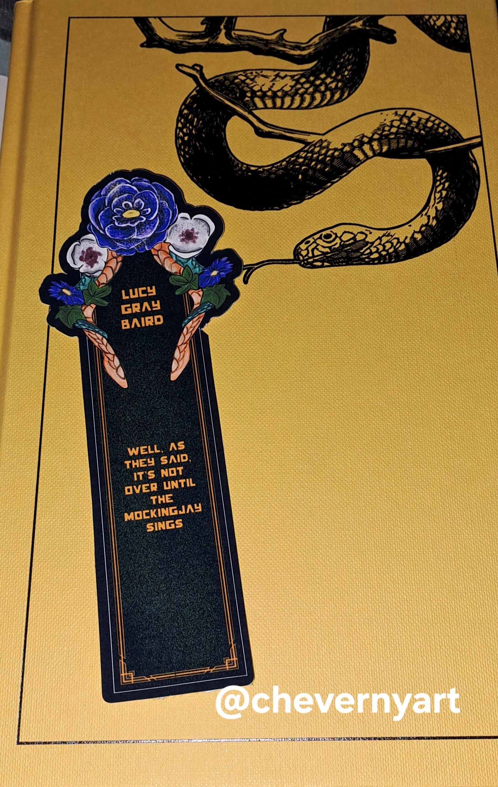 The balled of songbirds and snakes lucy gray bookmark