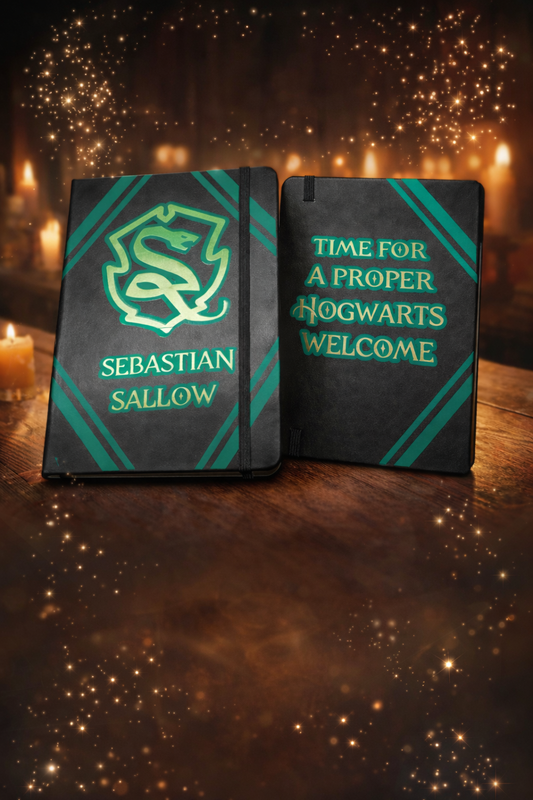 Sebastian Sallow Hogwarts legacy notebook