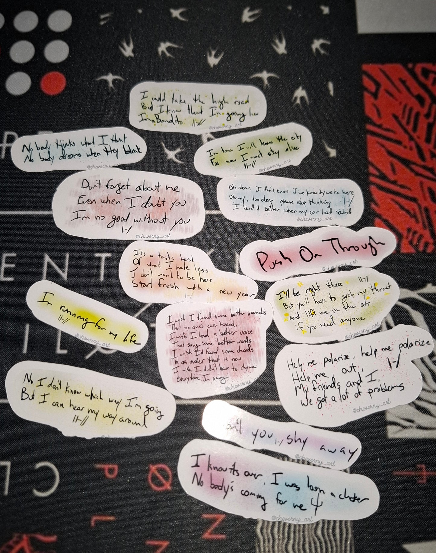 Twenty one Pilots sticker pack