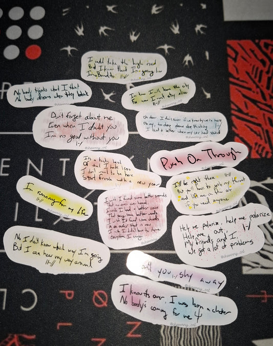 Twenty one Pilots sticker pack