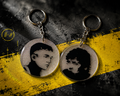 Twenty one pilots Josh and Tyler keychain