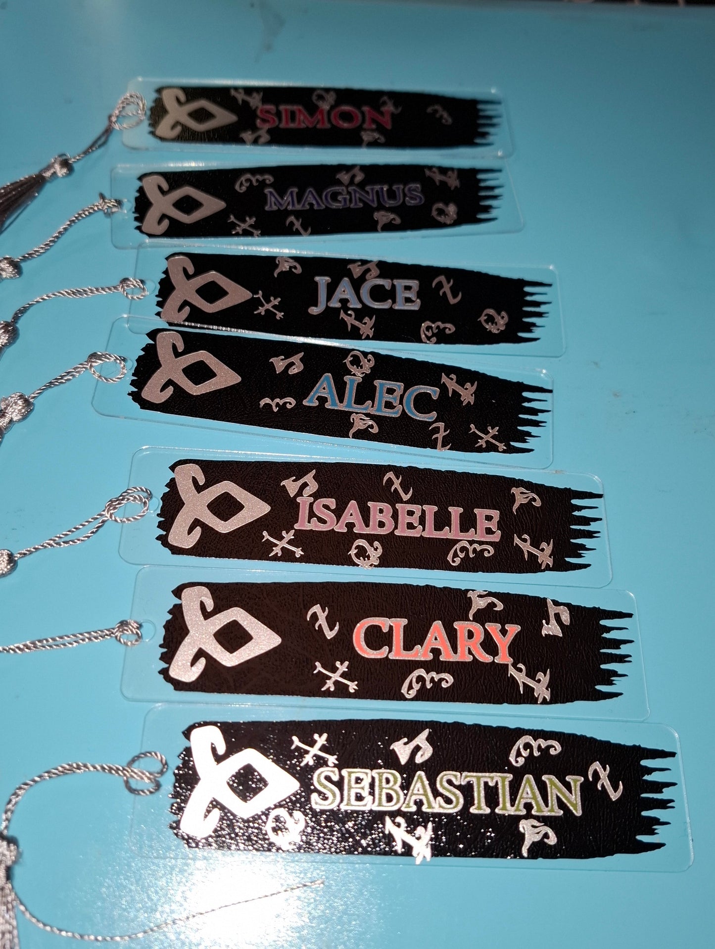 ShadowHunters acrylic bookmarks