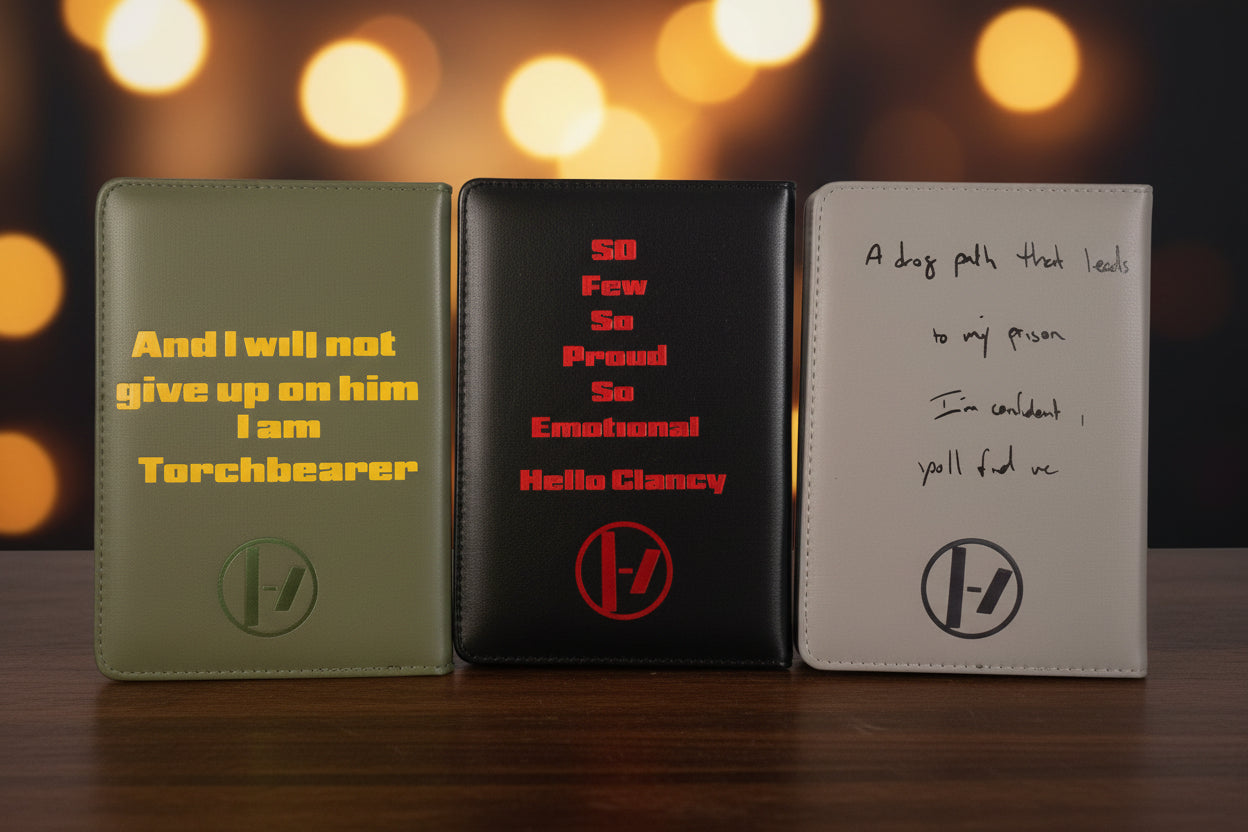 Twenty one pilots notebooks