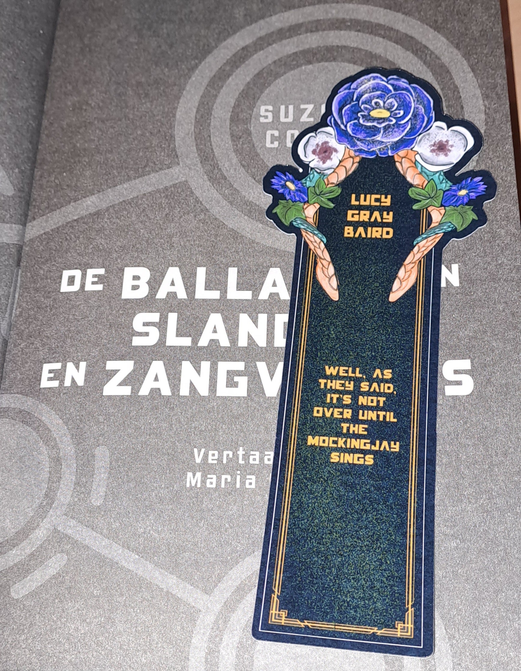 The balled of songbirds and snakes lucy gray bookmark