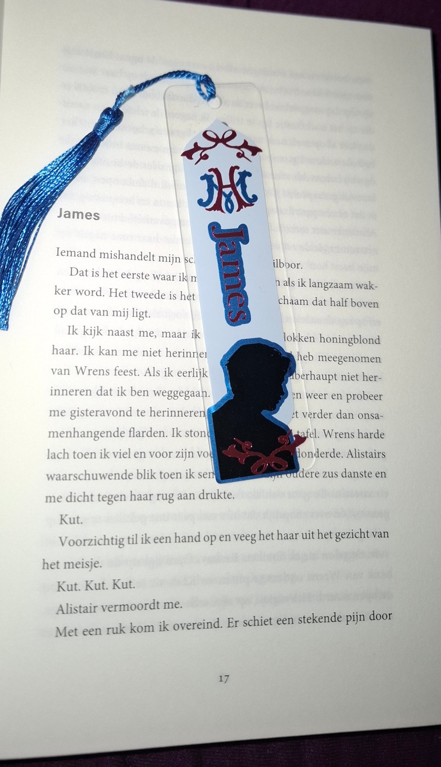 Maxton Hall James bookmark