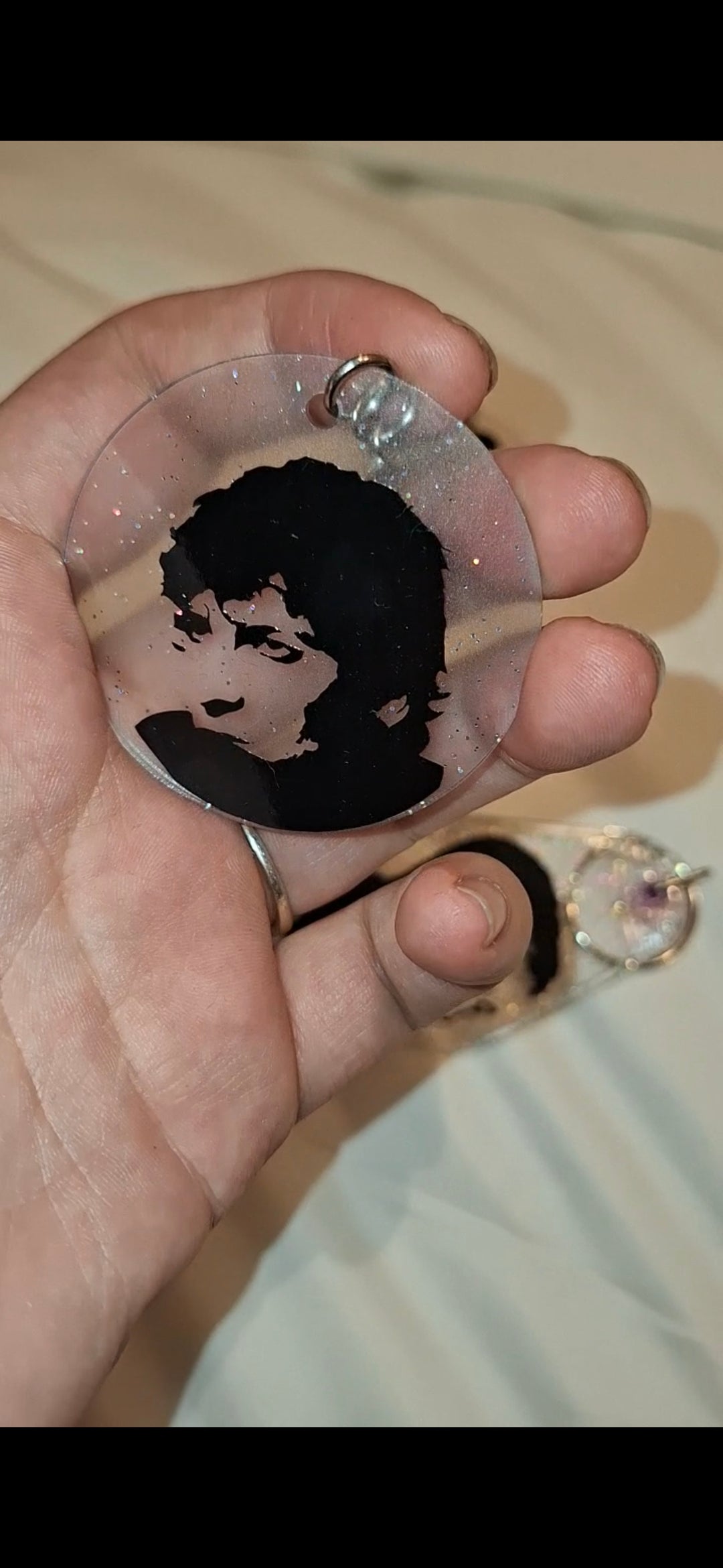 Twenty one pilots Josh and Tyler keychain