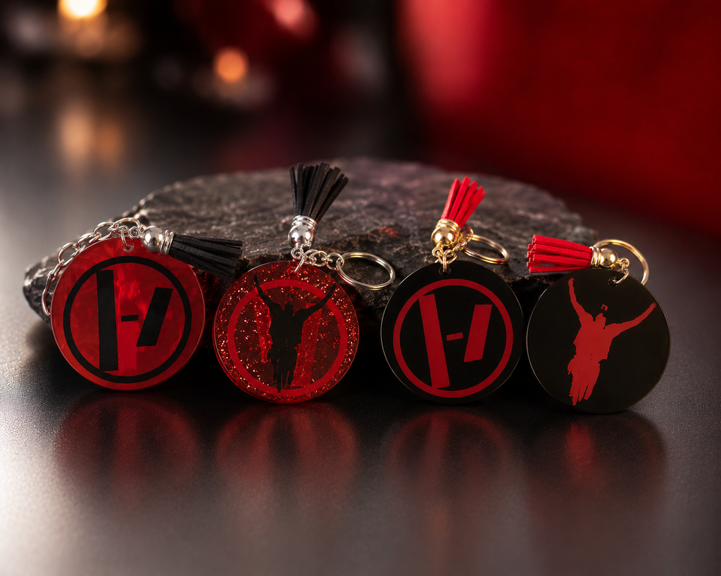 Twenty one pilots dragpath keychai