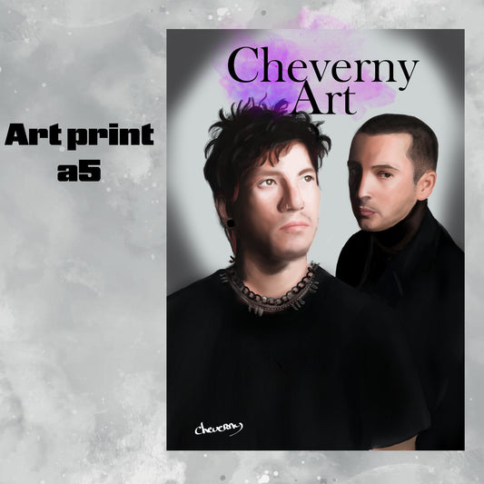 Twenty one pilots Art print